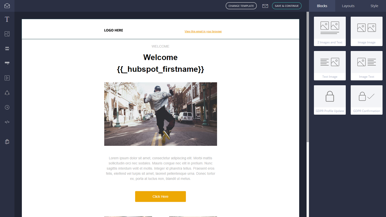 HubSpot Integration Screenshot
