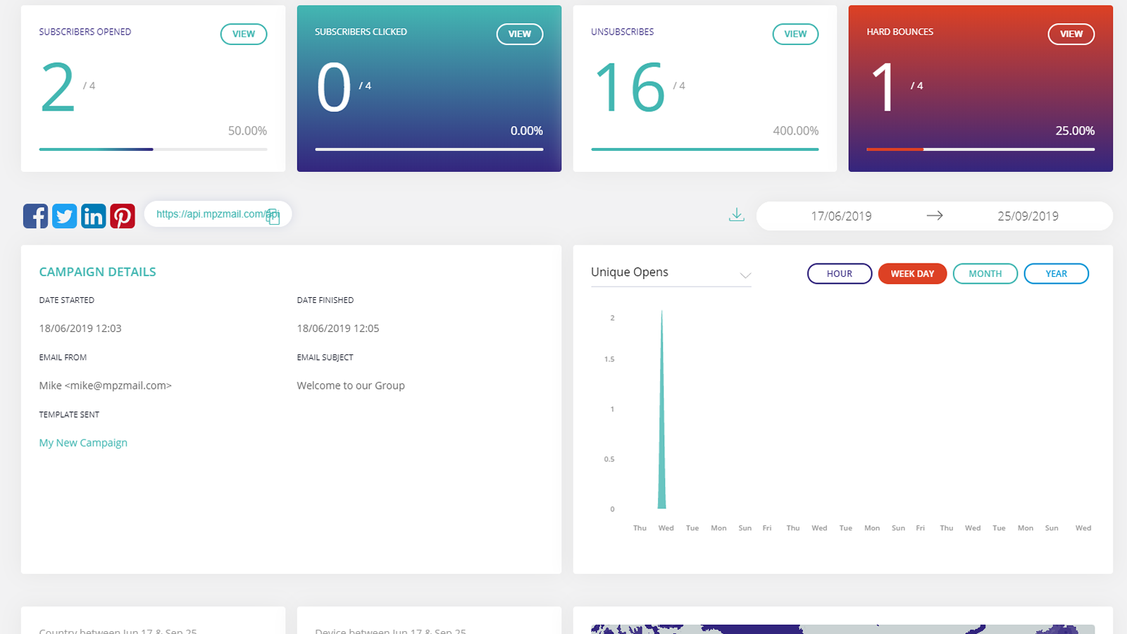 HubSpot Integration Screenshot