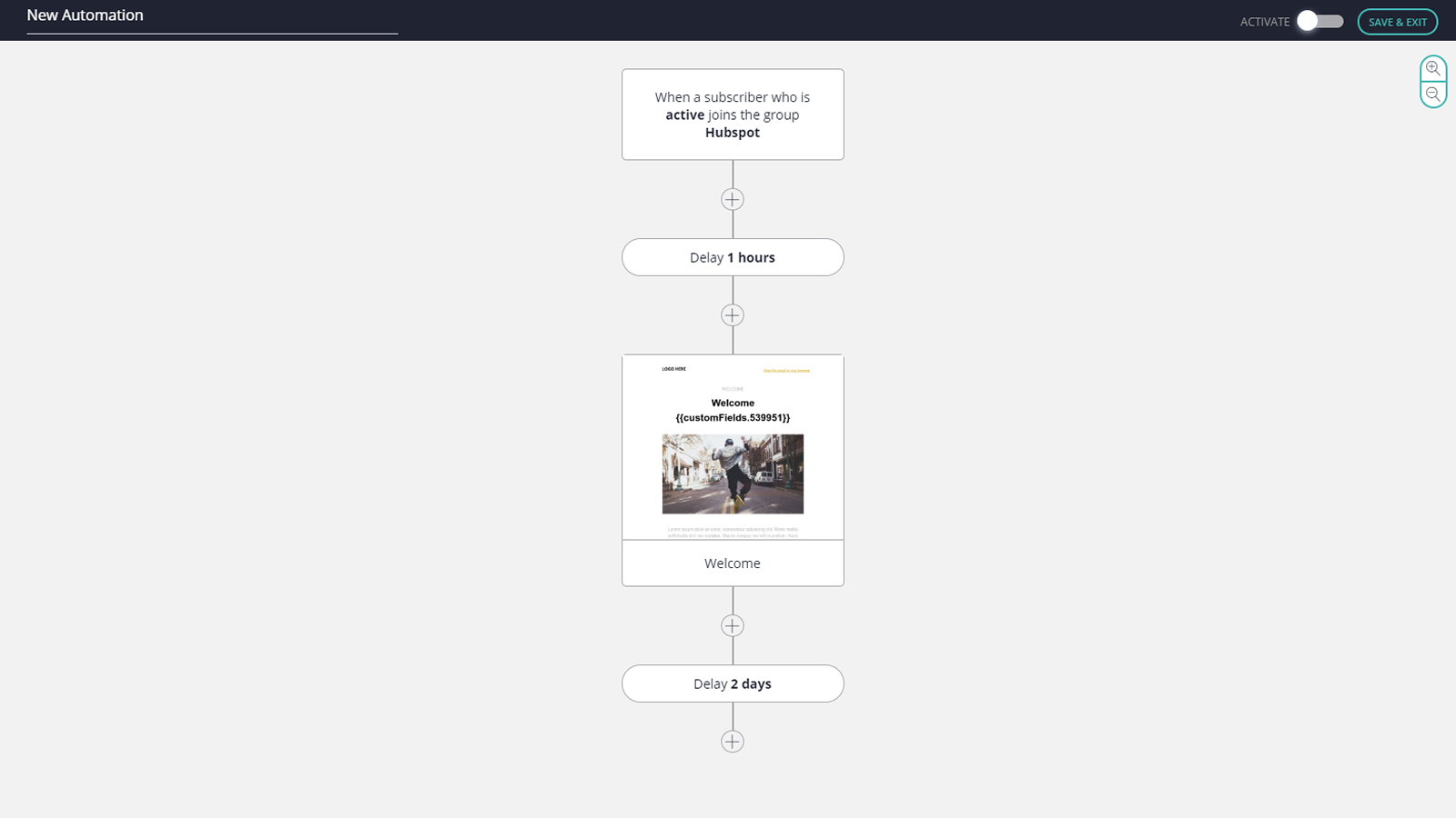 HubSpot Integration Screenshot