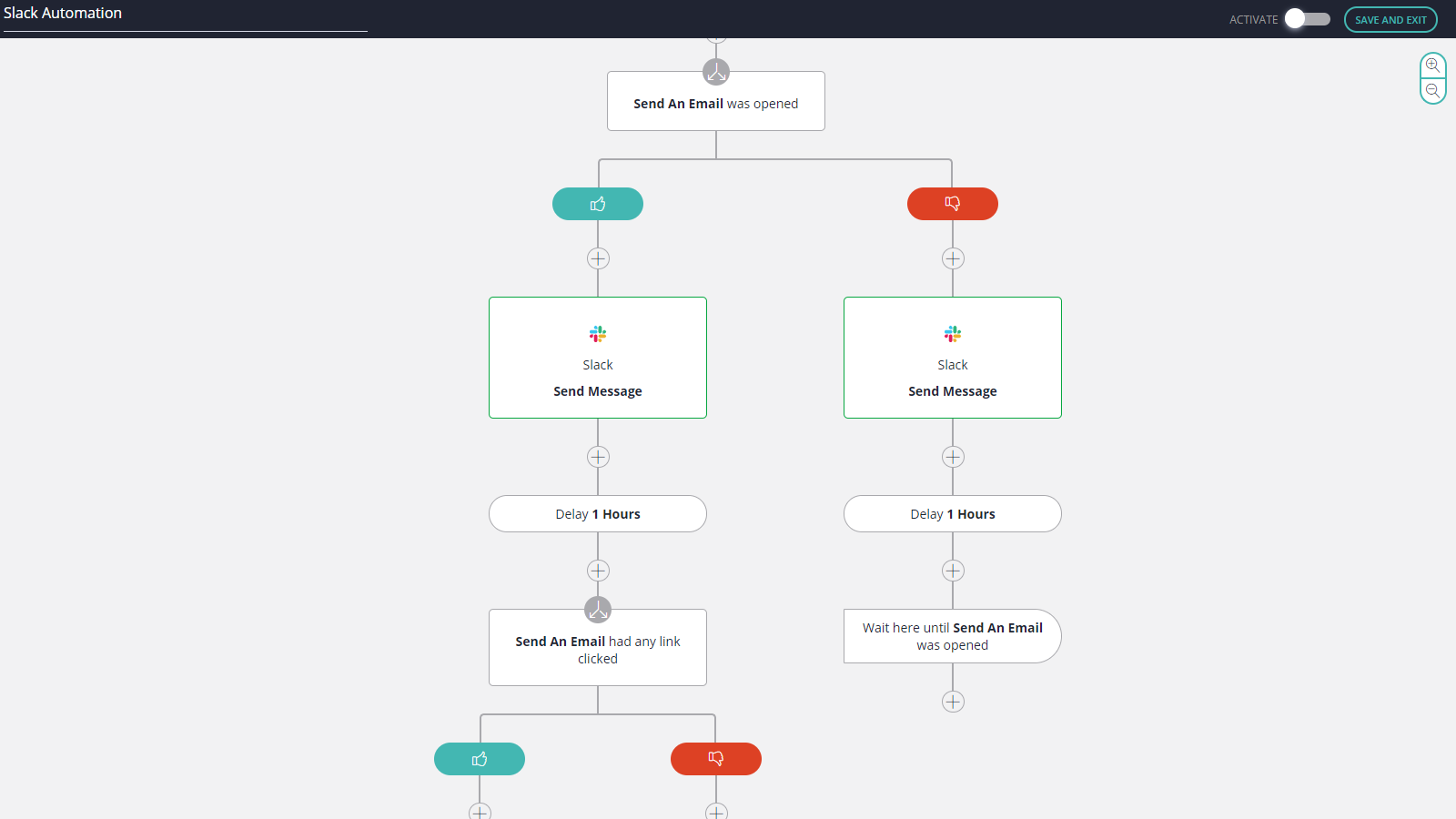 Slack Integration Screenshot